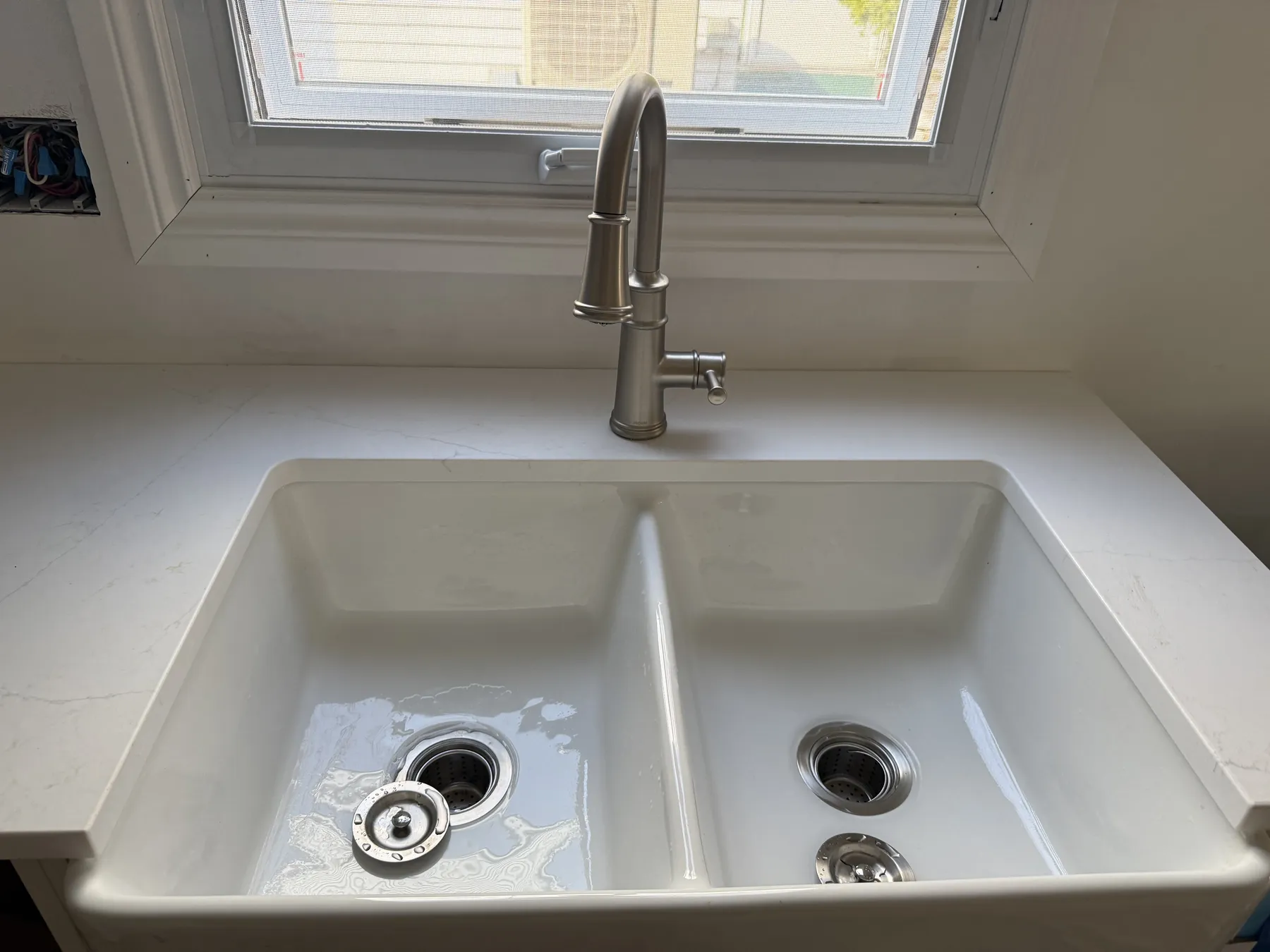 Ottawa New Kitchen Sink Installed Before Final Test