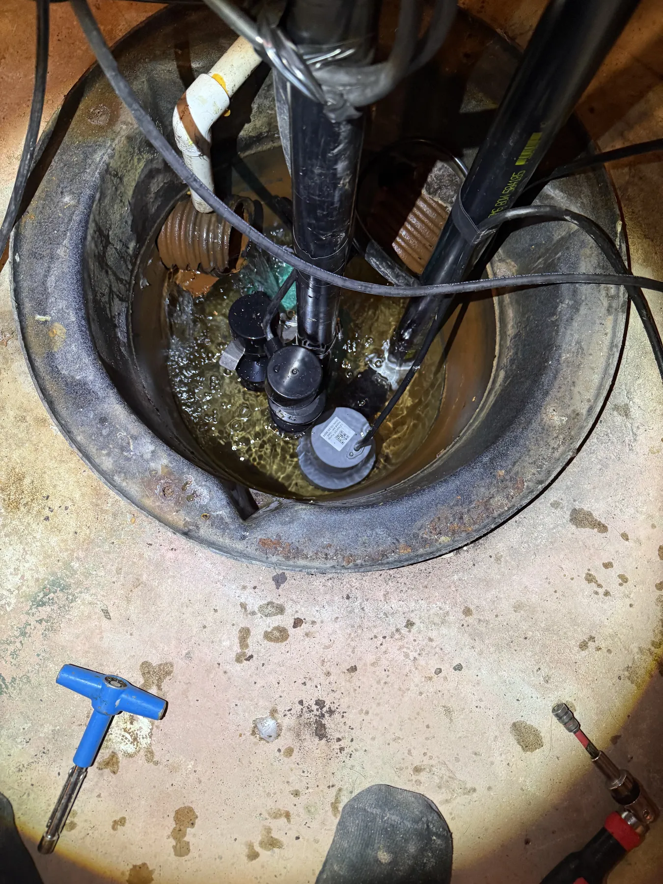 Ottawa Sump Pit Pump And Water Level Inspection