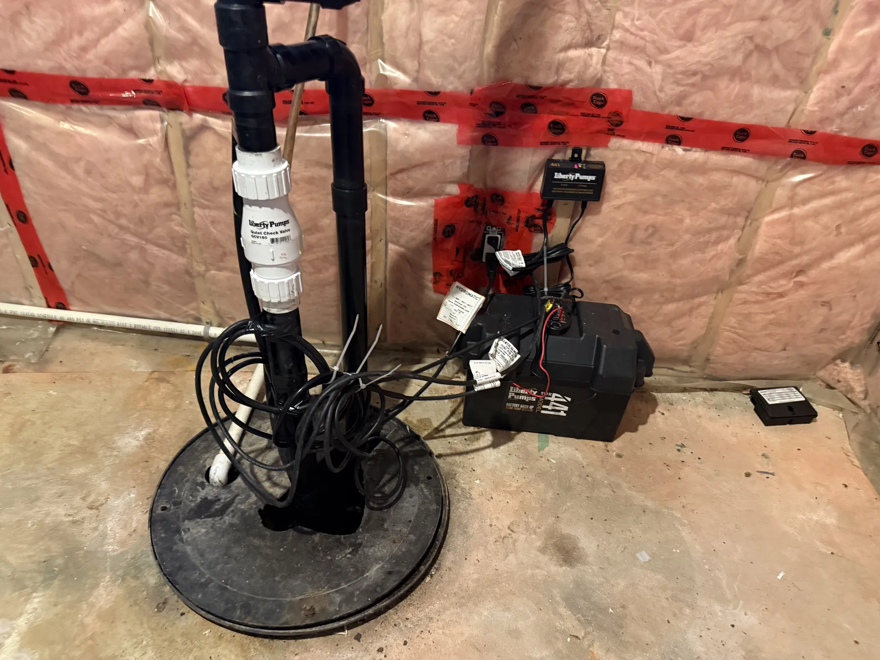 Ottawa Sump Pump Battery Backup System Installation Wide