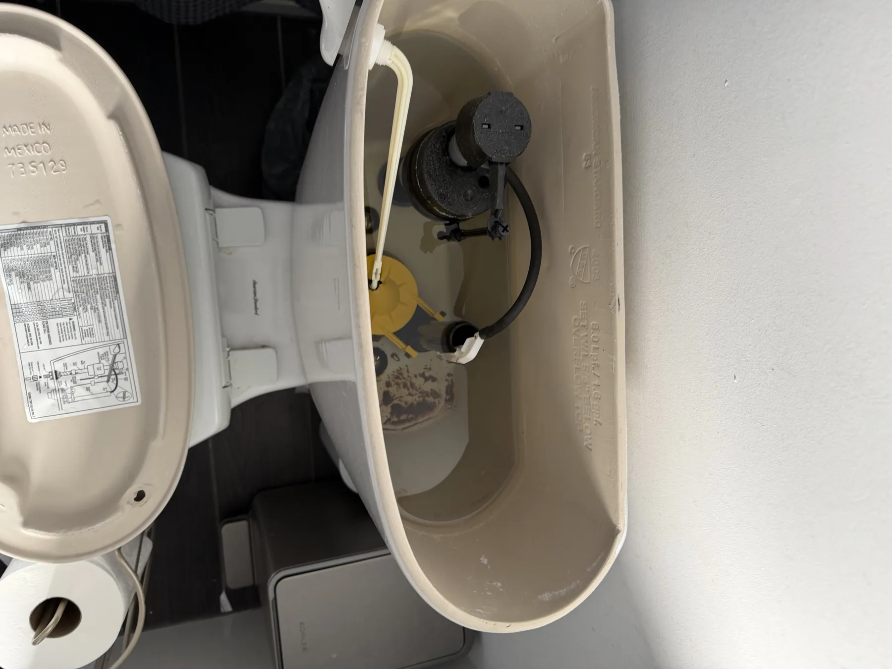 Ottawa Toilet Repair Tank Internals Fill Valve